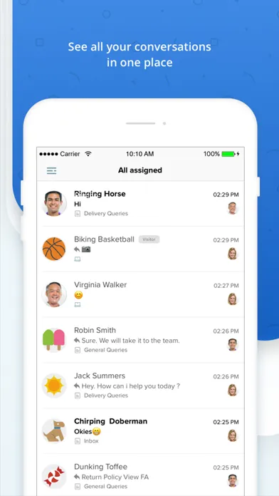 Freshchat Screenshots