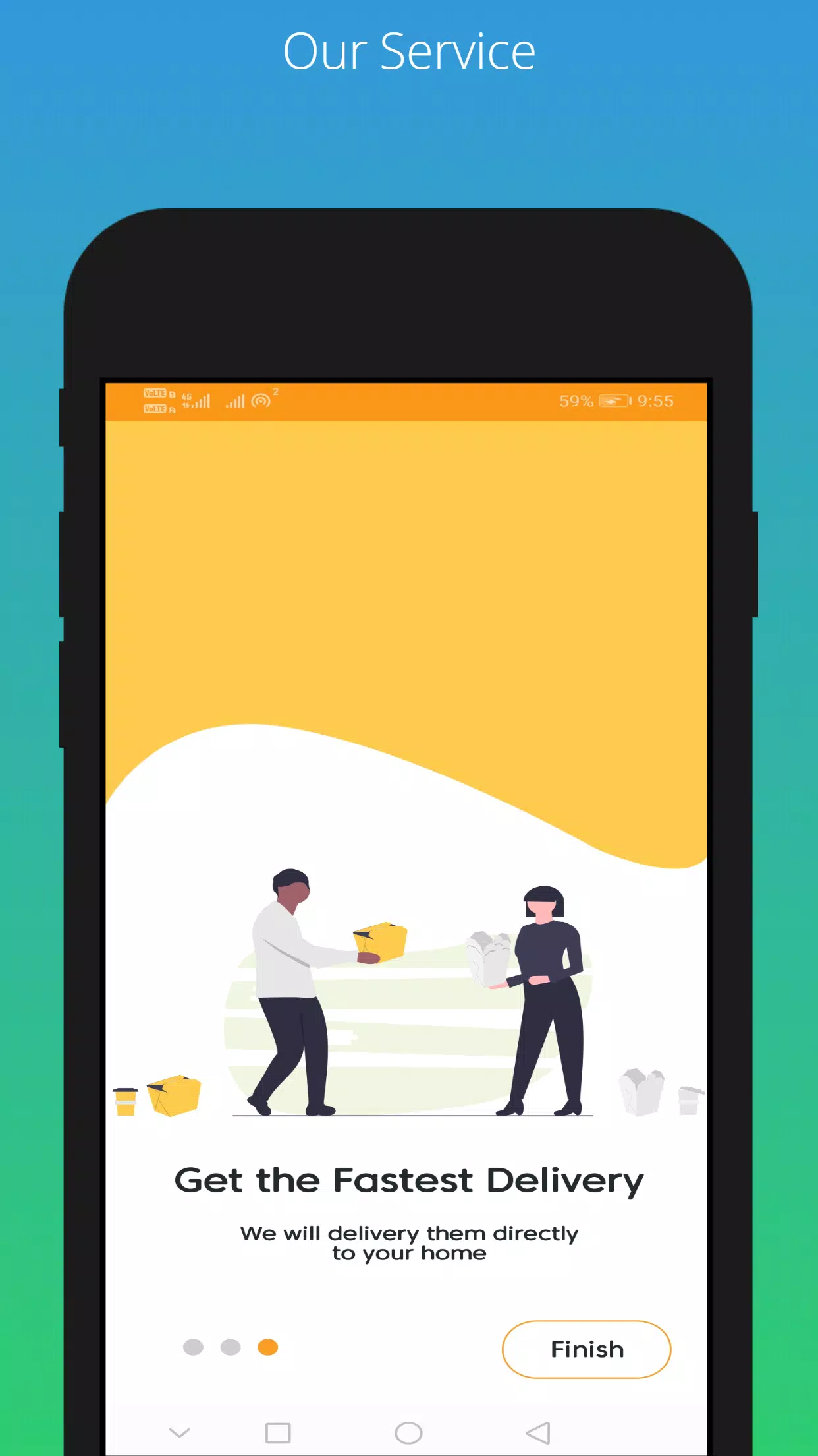 Hungry Grocery Delivery Boy Screenshots
