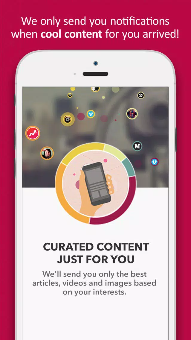 Captures d'écran de FreshFeed - Your personalized feed of trending content, videos, gifs, news and more!