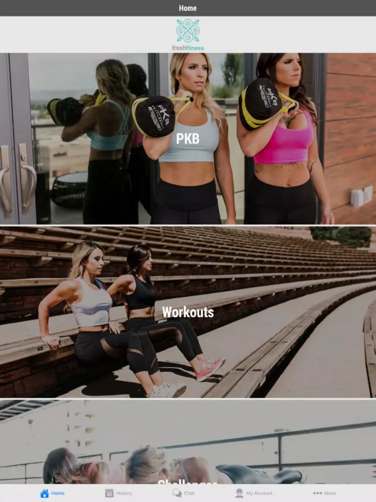 صور Fresh Fitness iPad 