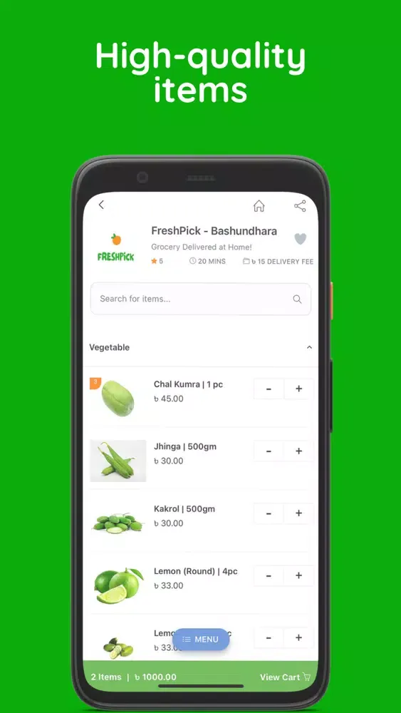 Скриншоты FreshPick BD