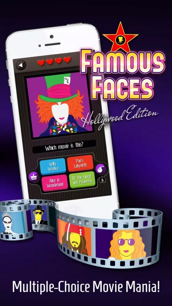 تصاویر Famous Faces: Hollywood Edition