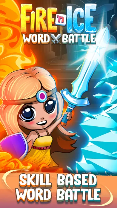Screenshot di Fire n Ice Word Battle