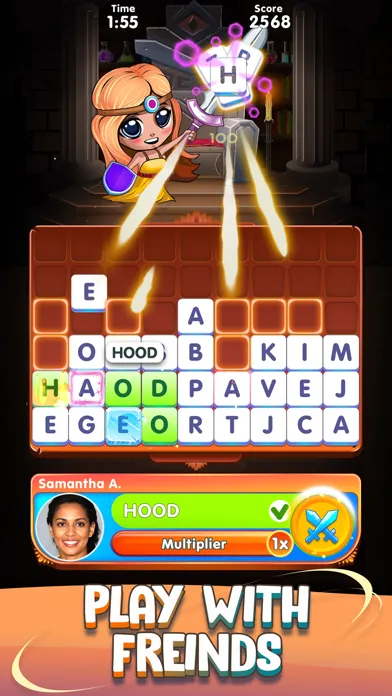 Screenshot di Fire n Ice Word Battle