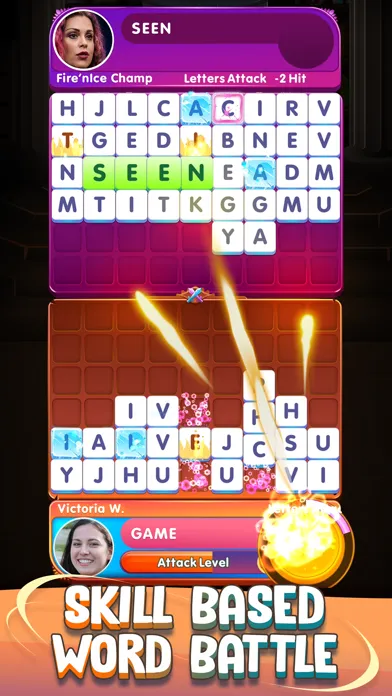 Screenshot di Fire n Ice Word Battle