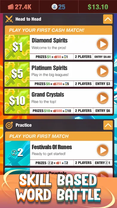 Screenshot di Fire n Ice Word Battle