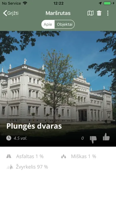 Capturas de tela do Žemai.lt