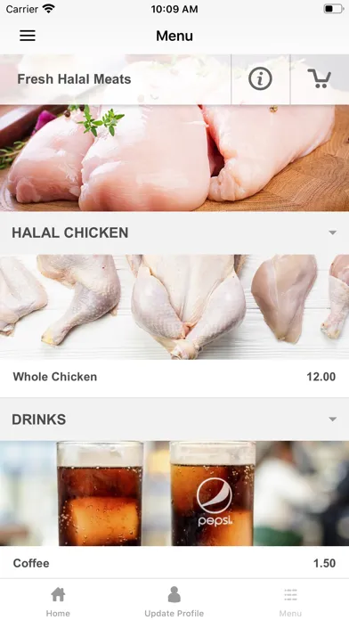 Capturas de pantalla de Fresh Halal Meats