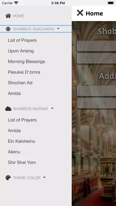 Read Along Siddur for Learning Screenshots