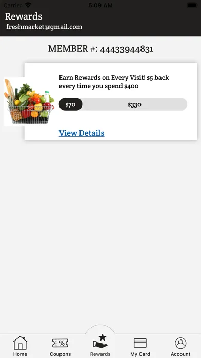 Fresh Market Rewards應用截圖