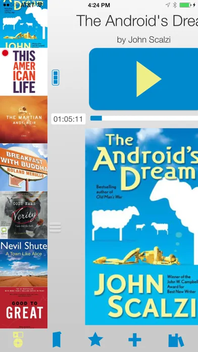 ภาพหน้าจอของ Bookmobile Audiobook Player