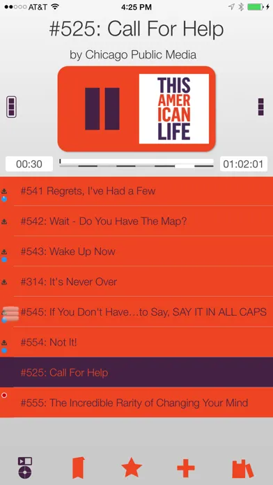 ภาพหน้าจอของ Bookmobile Audiobook Player
