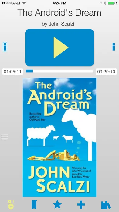 Capturas de tela do Book Mower Audiobook Player