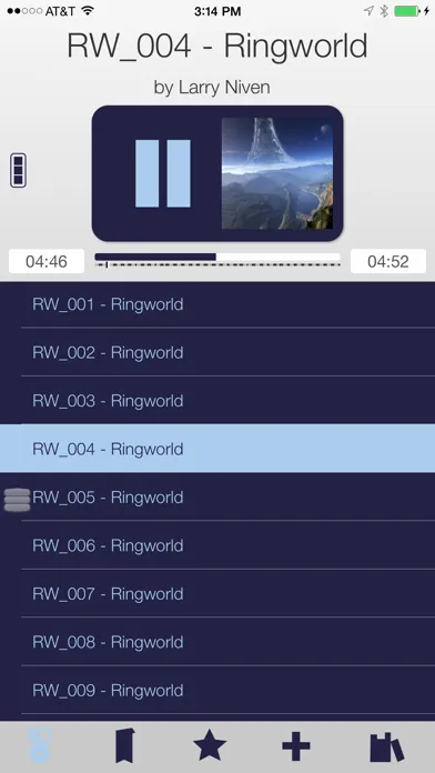 Capturas de tela do Book Mower Audiobook Player