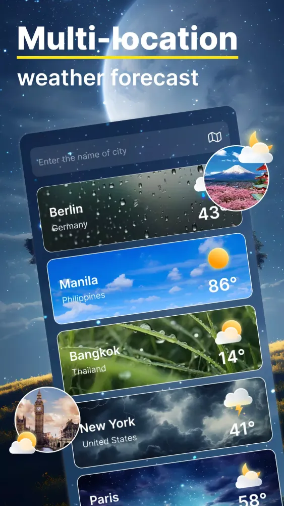 Weather Forecast - Live Radar Screenshots