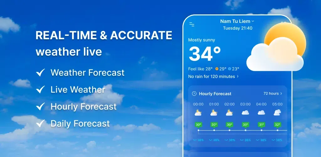 Weather Forecast - Live Radar Screenshots
