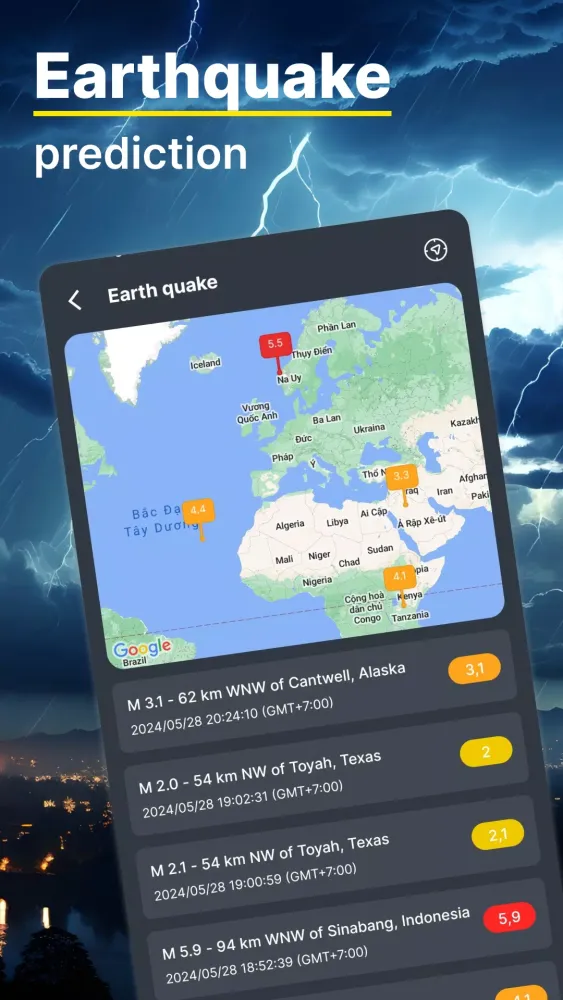 Weather Forecast - Live Radar Screenshots