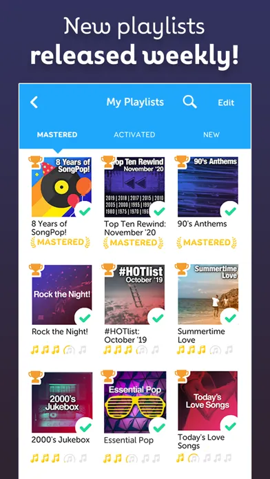SongPop Classic - Music Trivia स्क्रीनशॉट