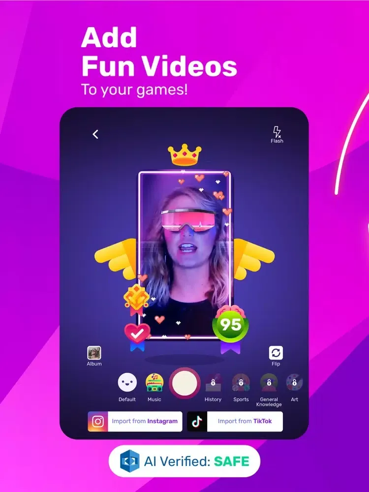 Ảnh chụp màn hình của Trivia Blast iPad 
