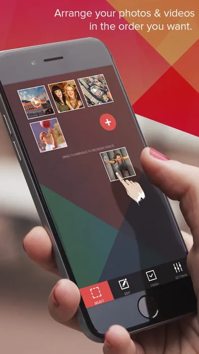 Tangkapan layar Video Merger Editor by Vidstitch