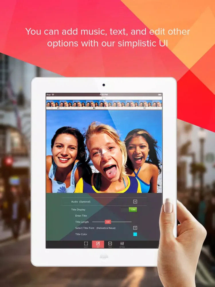 Video Merger Editor Pro by Vidstitch iPad  スクリーンショット