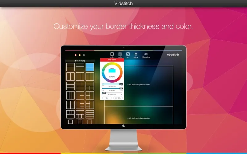 Скриншоты Vidstitch - Video and Picture Collage Frame