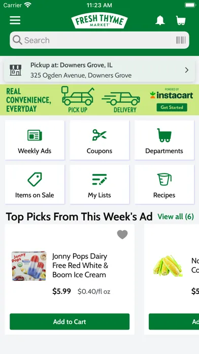 Fresh Thyme Screenshots