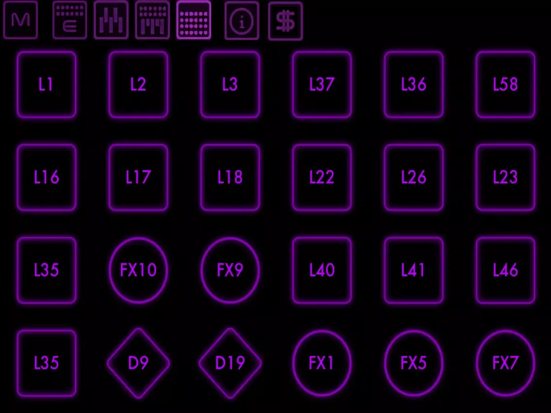 Bass Drop - Deep House - Electronic music sampler and synthesizer iPad 應用截圖