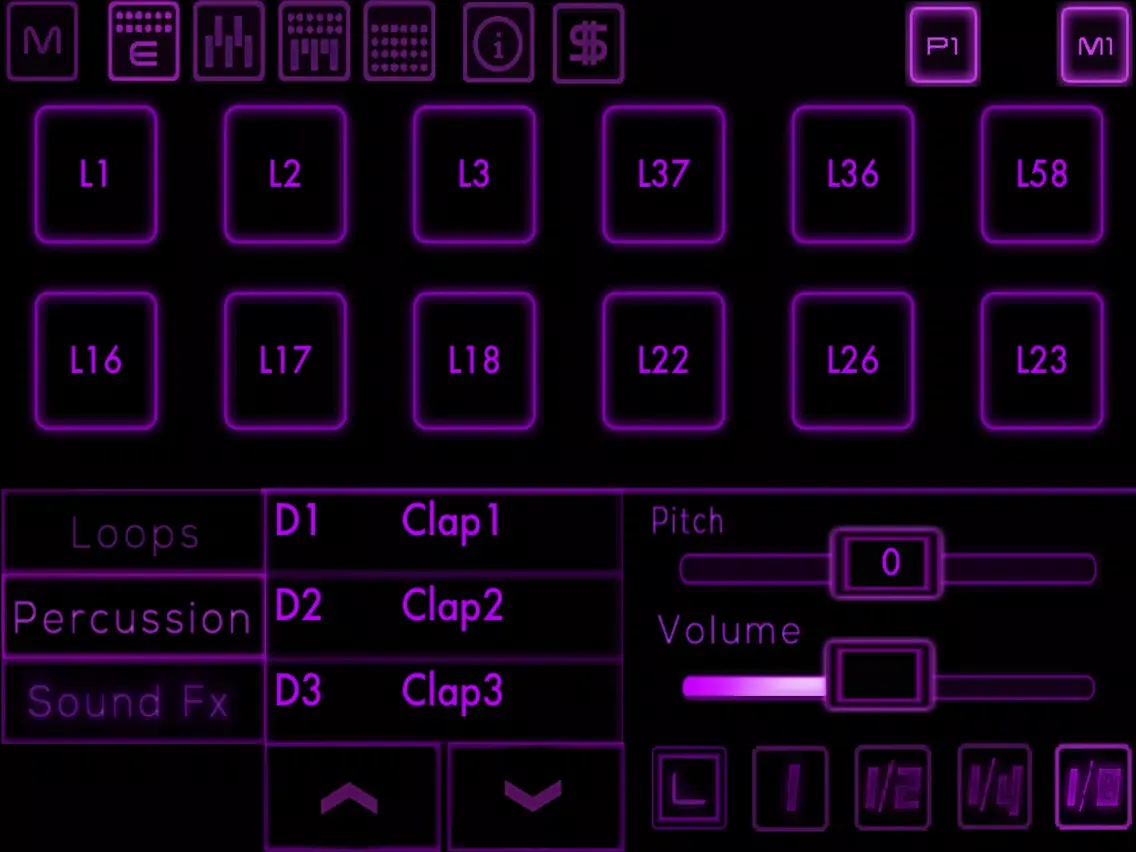 Bass Drop - Deep House - Electronic music sampler and synthesizer iPad 應用截圖