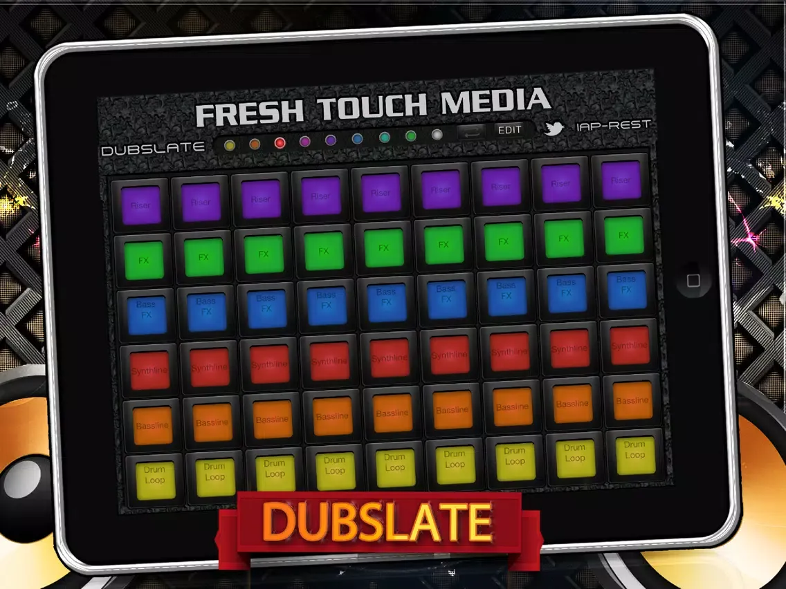 Скриншоты Dubstep DubSlate - Dubstep Pads iPad 