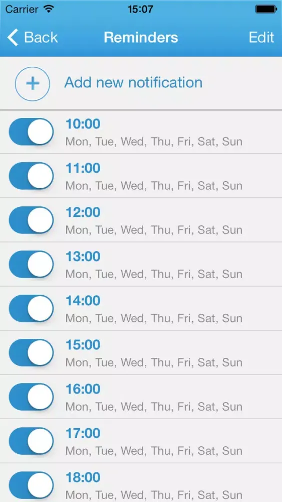 Capturas de pantalla de Hydro+ drink water