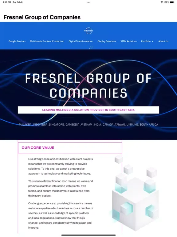 صور Fresnel Group of Companies iPad 