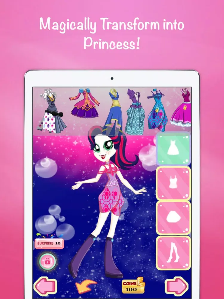 Wow Legion Camp Dress Up - Heroes & Heroine Girls iPad  स्क्रीनशॉट