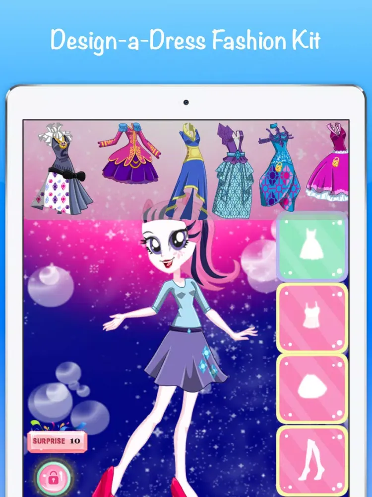 Wow Legion Camp Dress Up - Heroes & Heroine Girls iPad  स्क्रीनशॉट