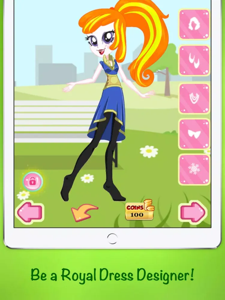 Wow Legion Camp Dress Up - Heroes & Heroine Girls iPad  स्क्रीनशॉट