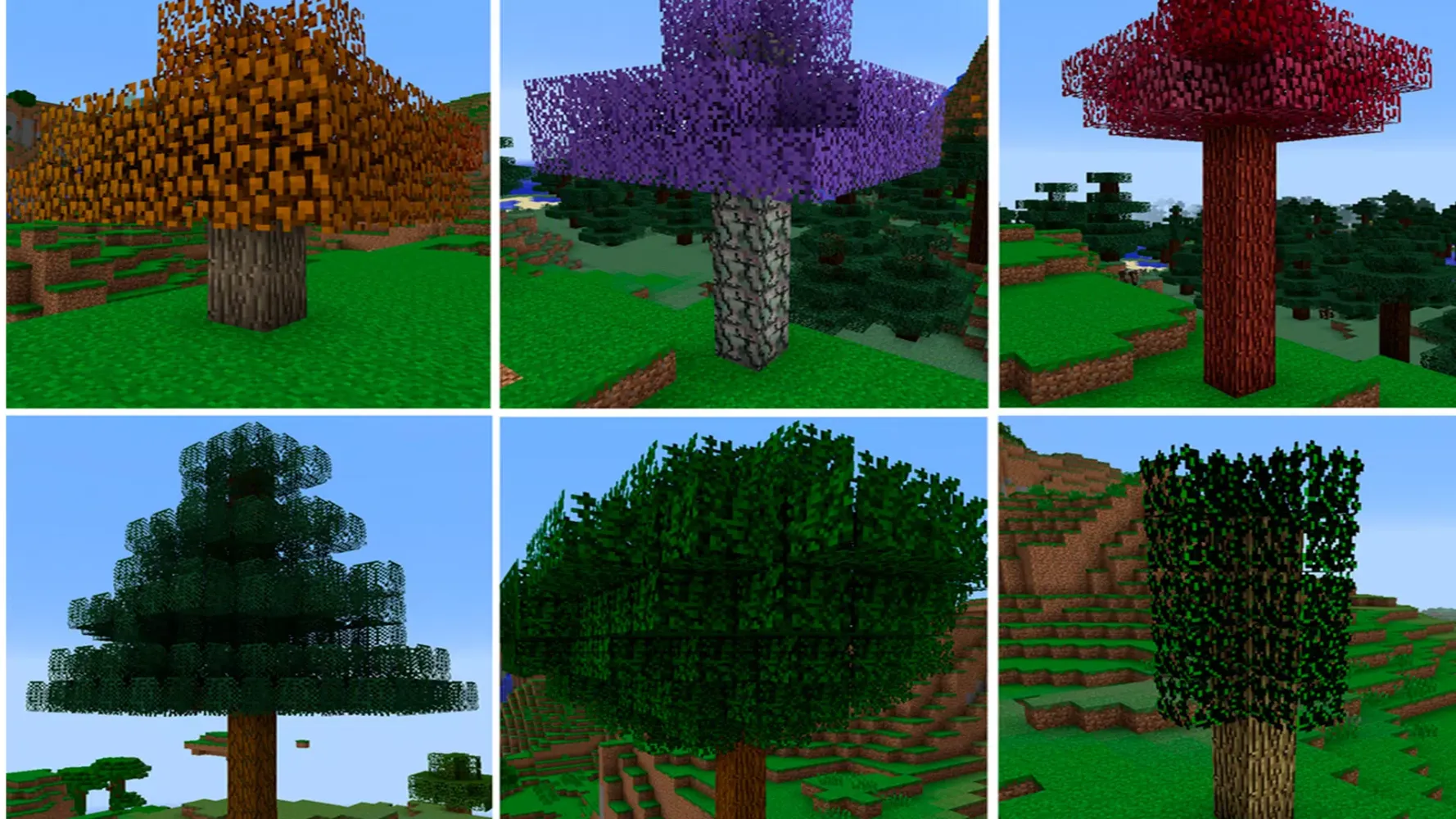 Tree Grower AddOns Minecraft Ekran Görüntüleri