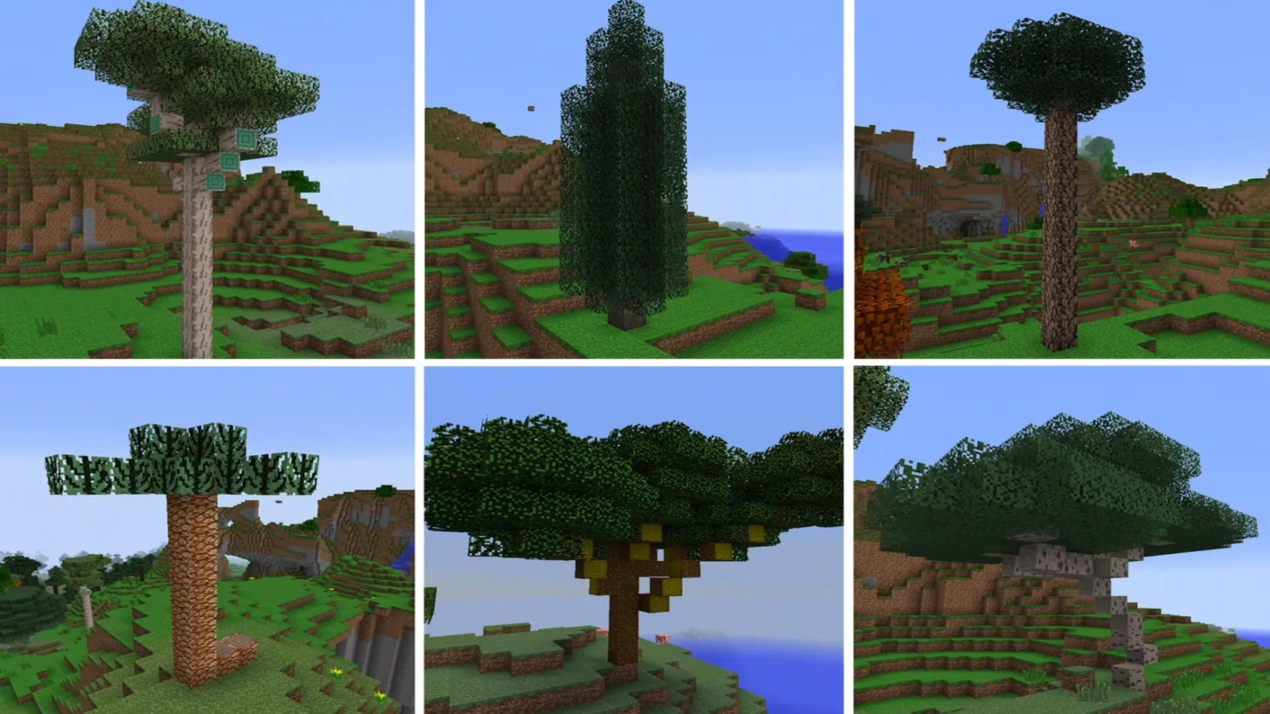 Tree Grower AddOns Minecraft Ekran Görüntüleri