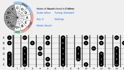 Screenshot di FretBud - Chord & Scales for Guitar, Bass and More