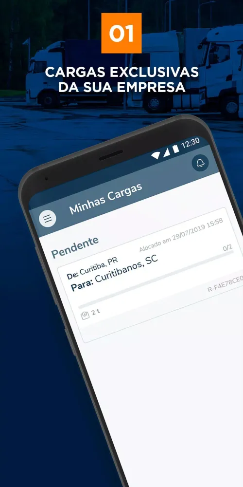 Screenshot di Fretefy - Frota