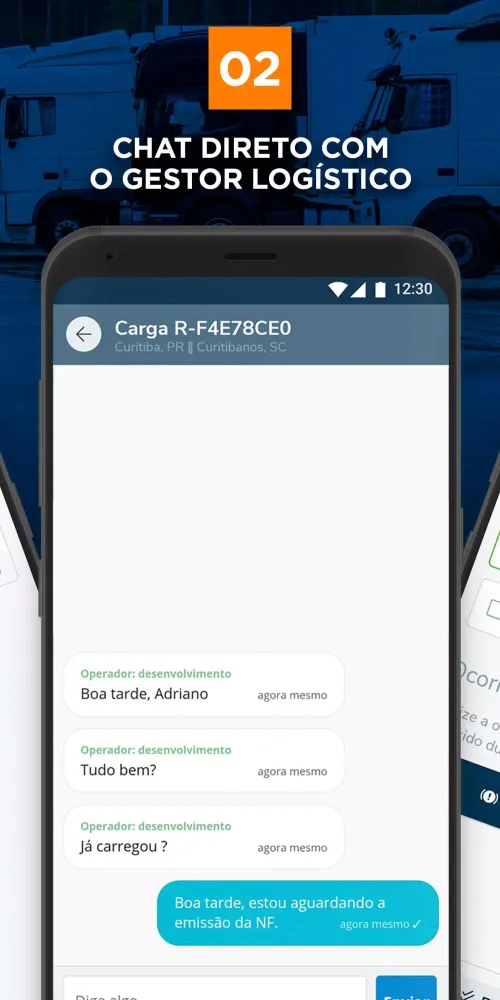 Screenshot di Fretefy - Frota
