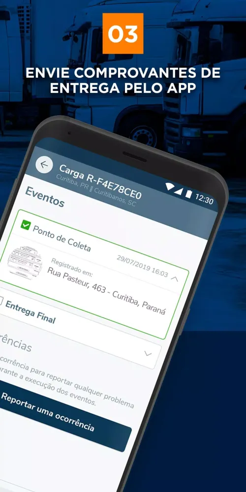Screenshot di Fretefy - Frota