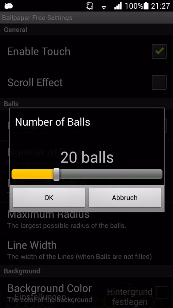 Ballpaper Free应用截图