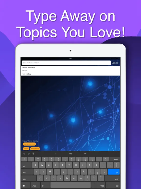 Tangkapan skrin AI-Powered Typing Practice iPad 