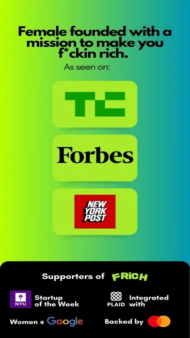Capturas de pantalla de Frich: Money Insights for GenZ