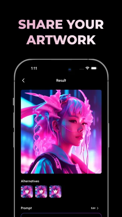 AI Image Generator - Frida Screenshots