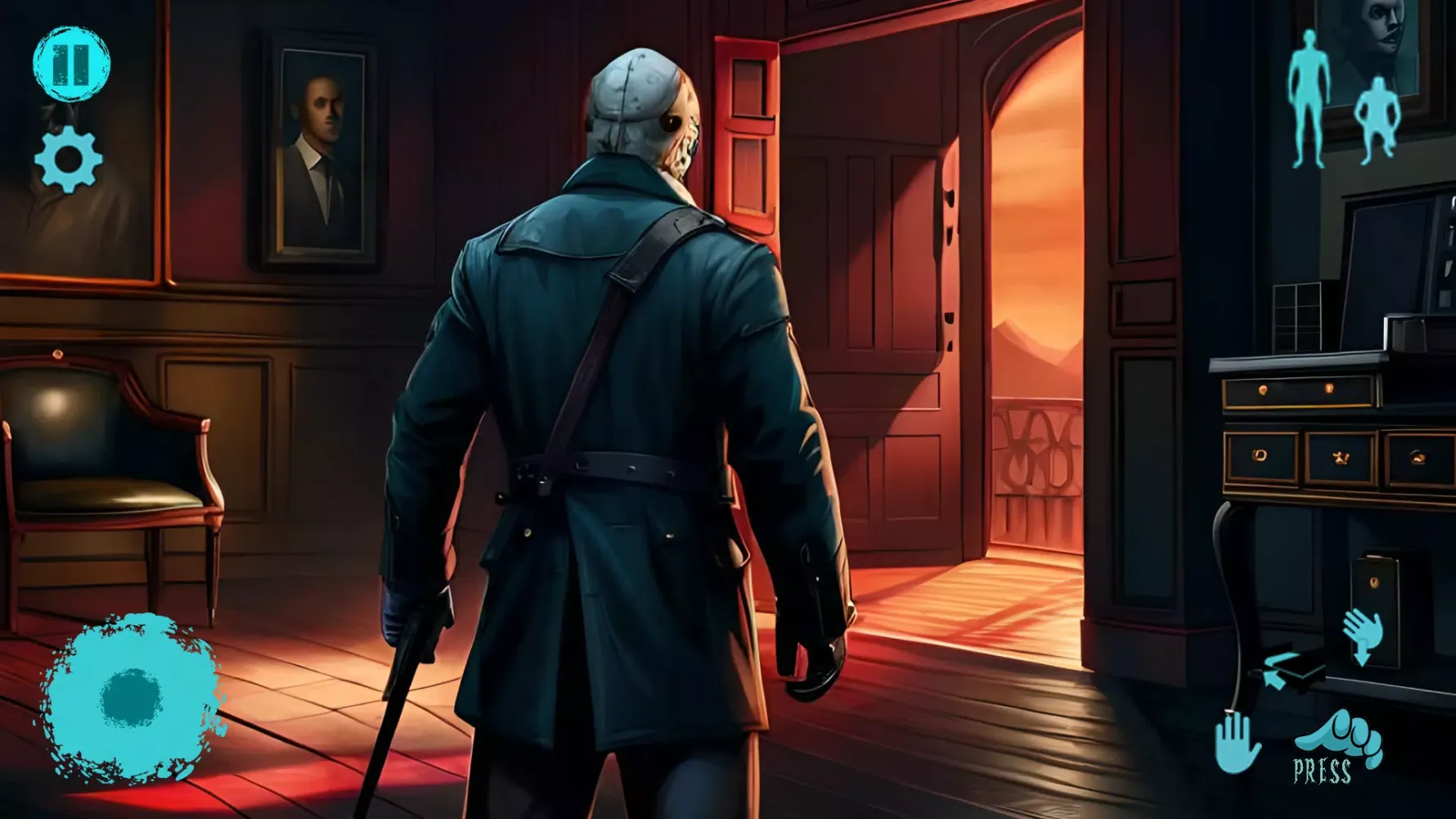 Capturas de pantalla de Jason SCP Friday 13th Escape