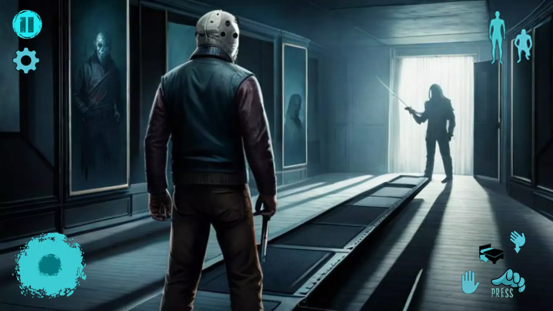 Capturas de pantalla de Jason SCP Friday 13th Escape