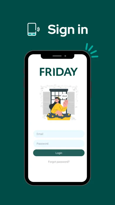 Friday App 스크린샷