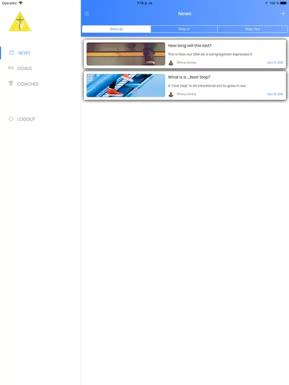 CLC Next Steps iPad  Screenshots