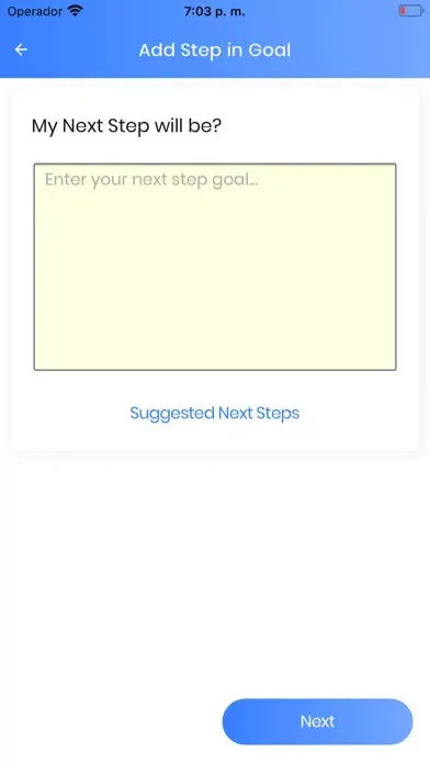 CLC Next Steps Screenshots